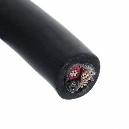 1 pcs : 45193 BK199 - CABLE 3COND 22AWG BLK SHLD FEET