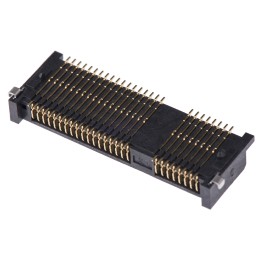 5 pcs - JAE 52 Way Right Angle Mini PCIe, PCI Memory Card Connector With Solder Termination