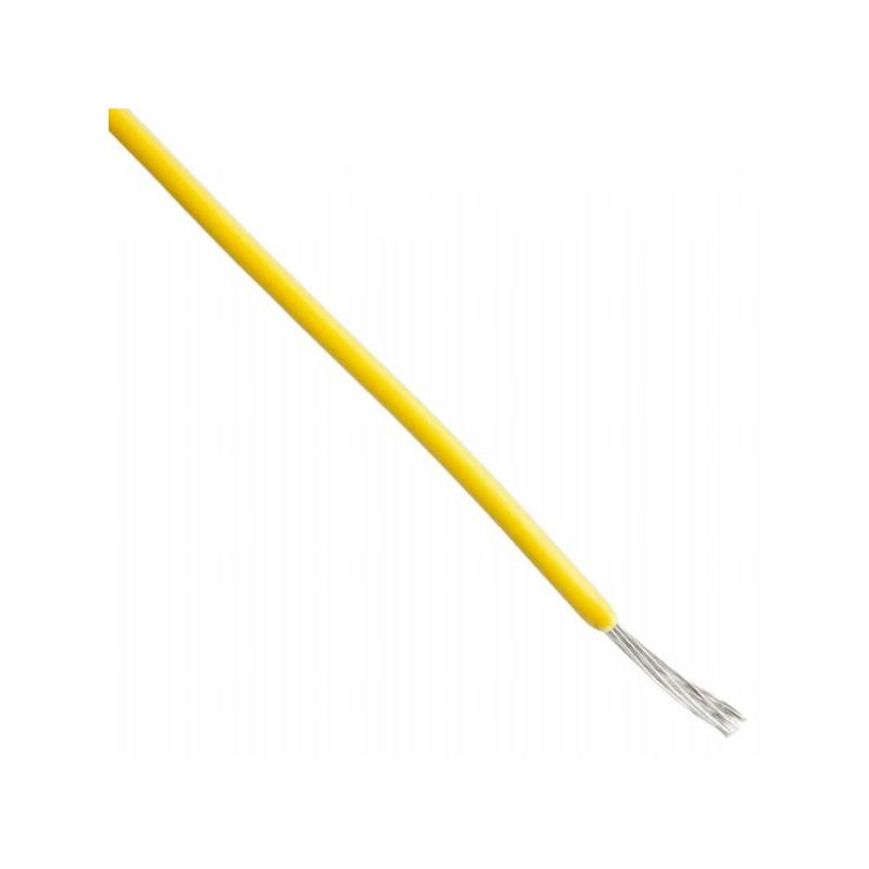 1 pcs : 3321-22-1-0500-003-1-TS - HOOK-UP STRND 22AWG YEL FOOT