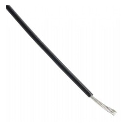 1 pcs : 3321-22-1-0500-001-1-TS - HOOK-UP STRND 22AWG BLK FOOT