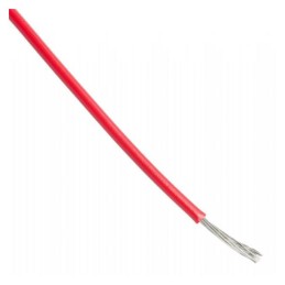 1 pcs : 3321-20-1-0500-004-1-TS - HOOK-UP STRND 20AWG RED FOOT
