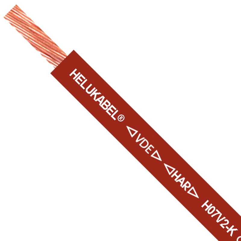 1 pcs : 64159 - FIVENORM H07V2-K RED1CAWG12 FOOT