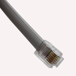 1 pcs : BC-66SS007F - CABLE MOD 6P6C PLUG TO PLUG 7'