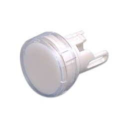 5 pcs - Omron White Round Push Button Lens