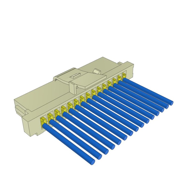 1 pcs : S1SST-15-28-GF-06.00-L - MICRO MATE SINGLE ROW DISCRETE T