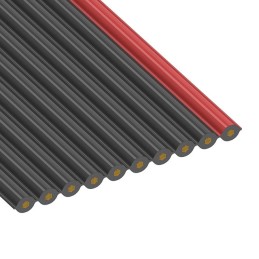 1 pcs : 3319/10SF 300 - CBL RIBN 10COND 0.05 BLACK FOOT