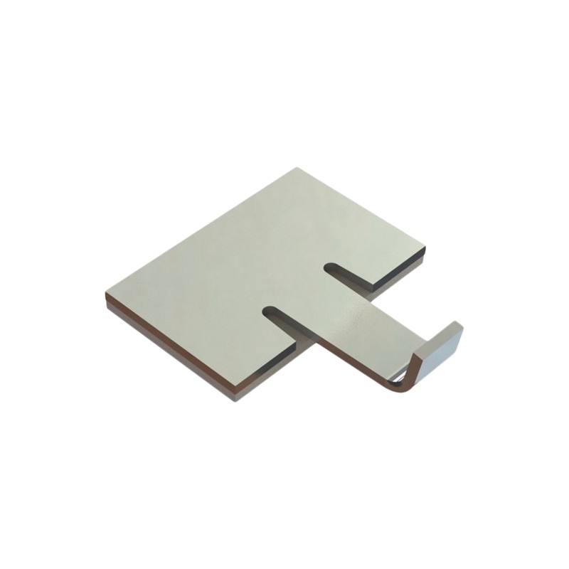 1 pcs : RAK-1 - CBL CLIP BEND SILVER ADHESIVE