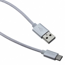 1 pcs : 105-1032-SV-B0150 - CBL USB2.0 A PLUG TO C PLG 4.92'