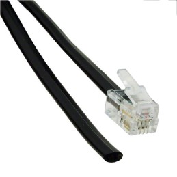 1 pcs : 513-26-4400-BL-0007F - CABLE MOD 4P4C PLUG TO CABLE 7'