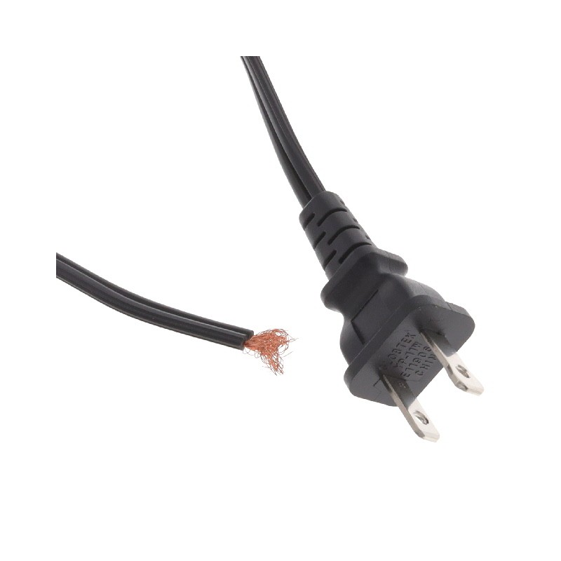 1 pcs : 451P1116F600(R) - CORD 18AWG NEMA 1-15P-CBL 6.56'