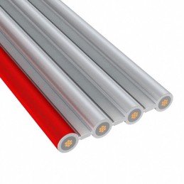 1 pcs : 8125/04 100 - CBL RIBN 4COND 0.1 GRAY 1'