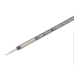 1 pcs : LMR-100A-FR - INDR/OUTDR BLK NON-HALOGEN FOOT