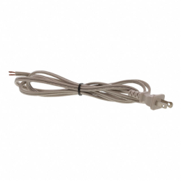 1 pcs : 451P1116F00BB1(R) - CORD 18AWG NEMA 1-15P-CBL 6.17'