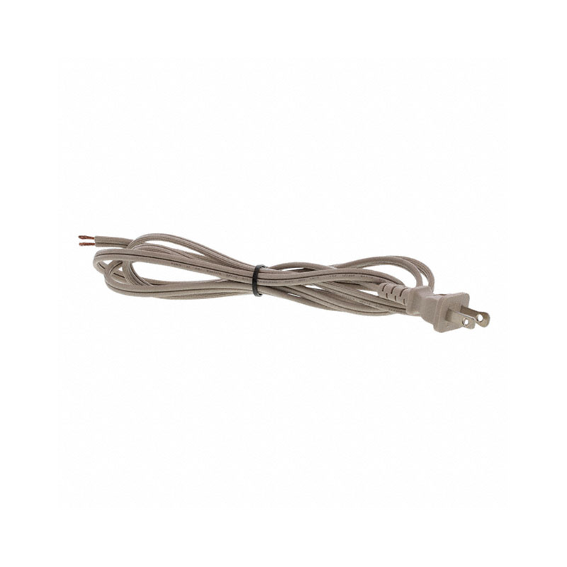 1 pcs : 451P1116F00BB1(R) - CORD 18AWG NEMA 1-15P-CBL 6.17'