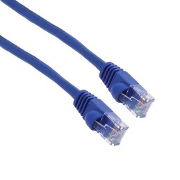 1 pcs : NPC-5E-003-BU-BB - CABLE MOD 8P8C PLUG TO PLUG 3'