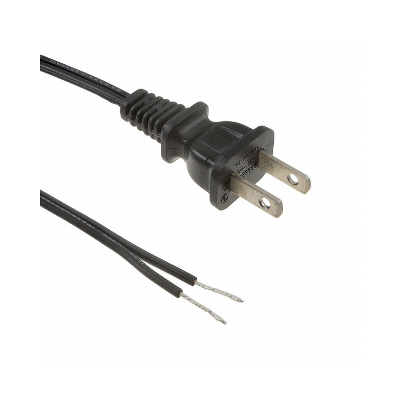 1 pcs : AK500-OE-12-NP-6F - CORD 18AWG NEMA 1-15P TO CBL 6'