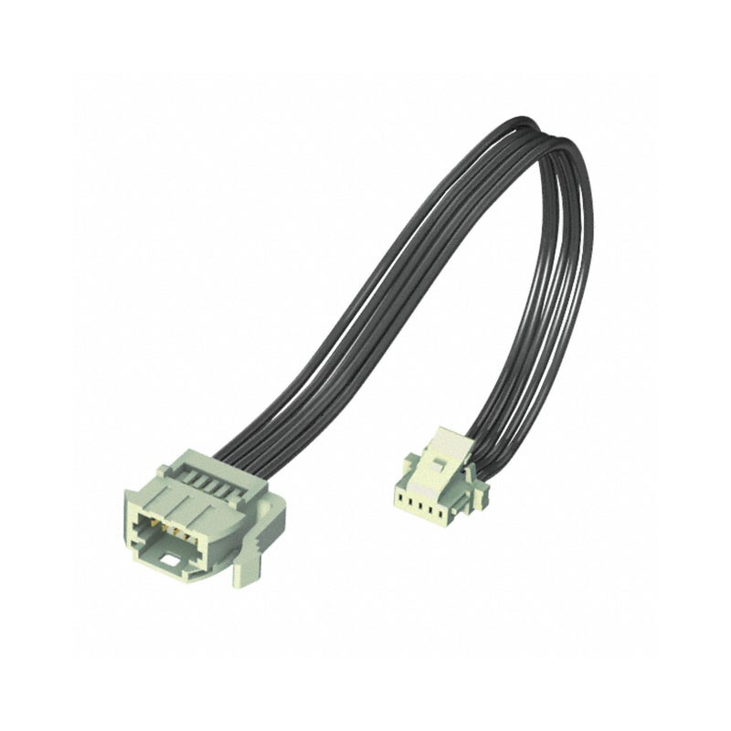 1 pcs : T1PS-10-28-GF-06.0-A-T3 - CBL 1MM 10POS PNL MNT M TO F