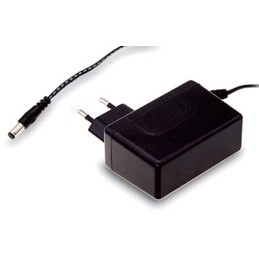 1 pcs - MEAN WELL 18W Plug-In AC/DC Adapter 18V dc Output, 1A Output