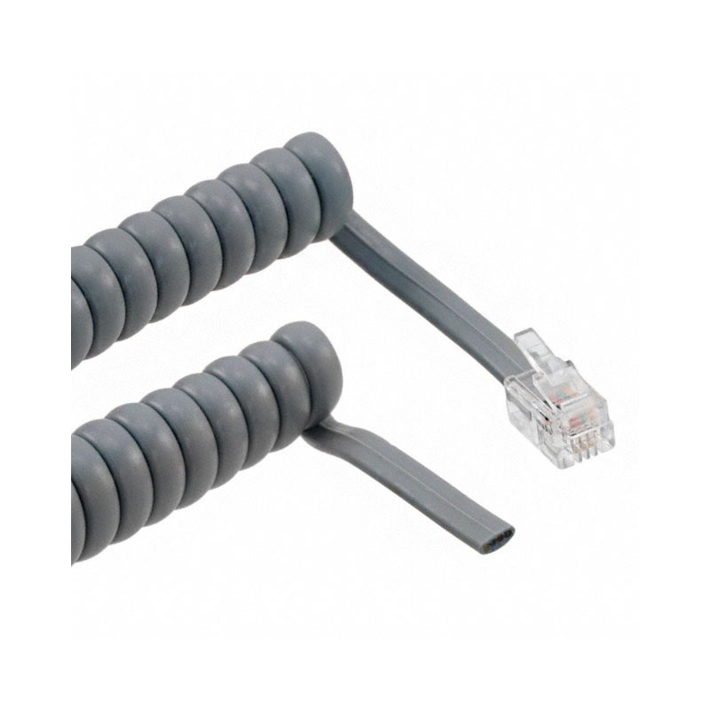 1 pcs : 523-26-4400-SV-0010F - CABLE MOD 4P4C PLUG TO CABLE 10'