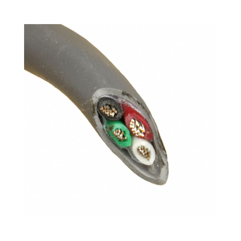 1 pcs : 5064C SL199 - CBL 4COND 18AWG SLATE FEET