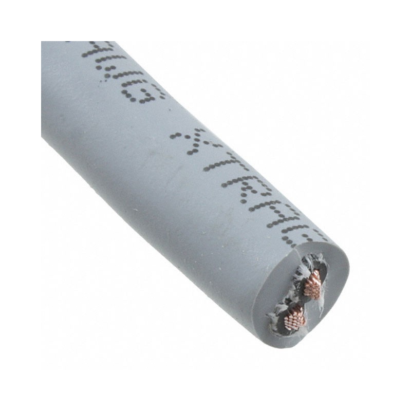 1 pcs : 65602 SL011 - CABLE 2COND 16AWG SLATE FEET