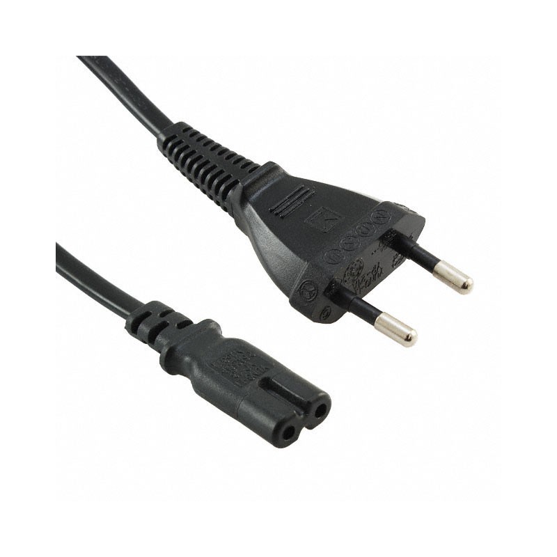 1 pcs : AC-C7 EU - CRD 18AWG CEE7/16 - IEC320-C7 6'