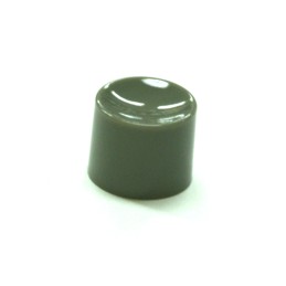 5 pcs - NIDEC COPAL ELECTRONICS GMBH Grey Push Button Cap for Use with CFPA Psubutton Switches