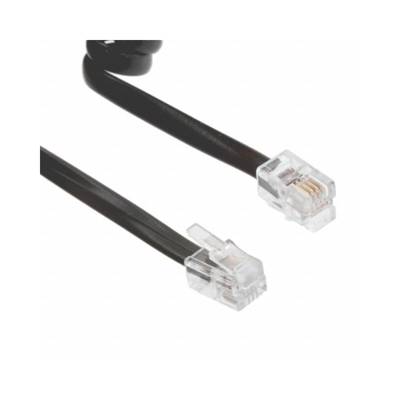 1 pcs : 522-26-4400-BL-0007F - CABLE MOD 4P4C PLUG TO PLUG 7'