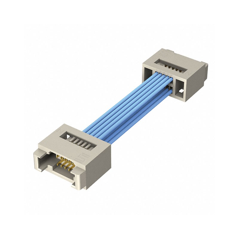 1 pcs : T1SDT-10-28-GF-06.0-T3 - CBL ASSY 1MM 20POS M TO F