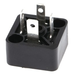 5 pcs - Hirschmann GSSA 3P+E DIN 43650 C, Male Solenoid Valve Connector, No, 250 V ac/dc Voltage