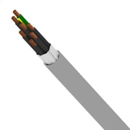 1 pcs : 73807W 0081000 - CABLE 7COND 18AWG GRAY FEET