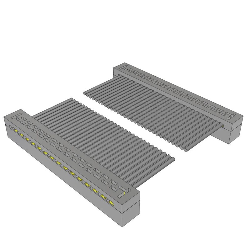 1 pcs : TCSD-15-D-13.00-01-N - 2MM DOUBLE ROW FEMALE IDC ASSEMB