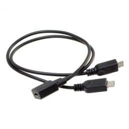 1 pcs : CAB0222 - CBL MCR B RCPT-MCR B PLUG 0.82'