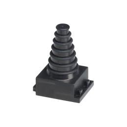 1 pcs : 0801719 - FRAME GROMMET RUBBER BLACK