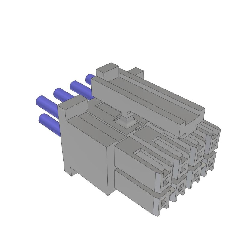 1 pcs : MMSD-04-22-L-36.00-S-K - MINI-MATE CABLE ASSEMBLY, 0.100'