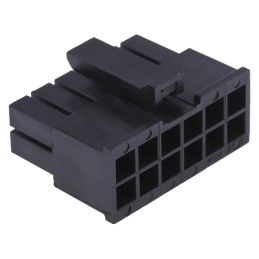 5 pcs - Molex, Micro-Fit 3.0 Female Connector Housing, 3mm Pitch, 12 Way, 2 Row