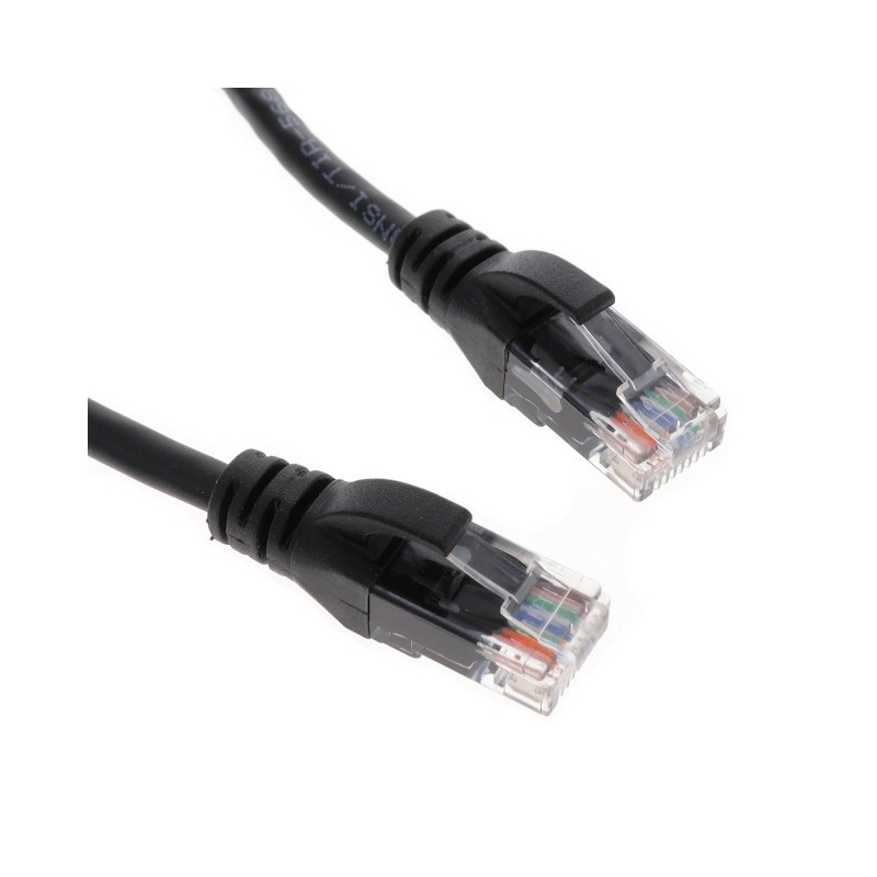 1 pcs : AMJE0808-0300-BKB-24 - CABLE MOD 8P8C PLUG-PLUG 9.84'
