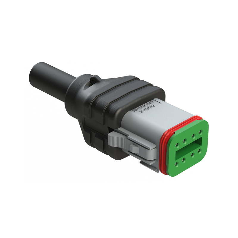 1 pcs : AT06GY-08SA-N-TPE-M1 - 8 POSITION PLUG SINGLE-ENDED MOL