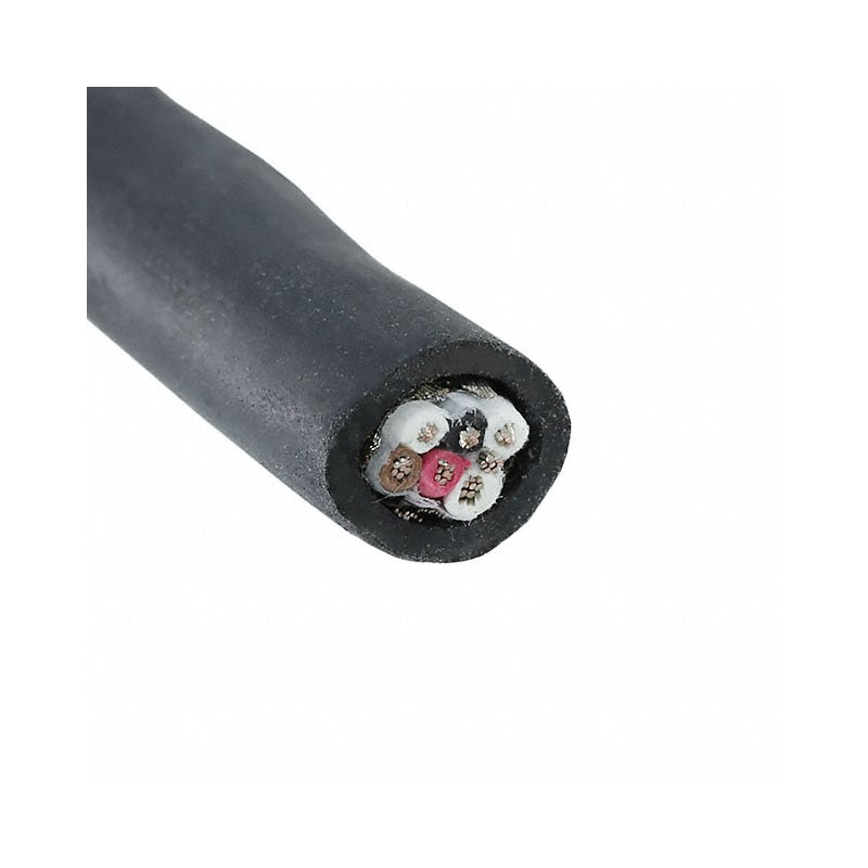 1 pcs : 45123 BK199 - MULTI-PAIR 6COND 22AWG BLK FEET