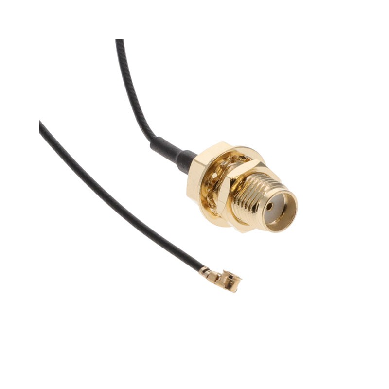 1 pcs : W9006M - CBL ASSY U.FL-SMA JACK-PLUG 6'