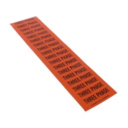 1 pcs : PCV-3PHCY - WIRE MARKER ADH 57.1X12.7MM