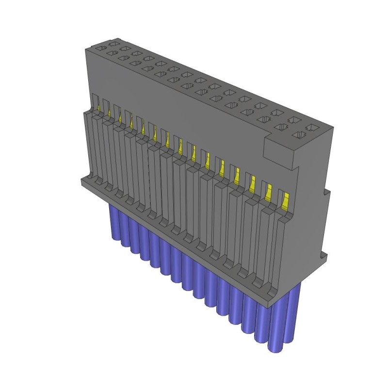 1 pcs : SFSDT-15-28-G-15.00-S - .050 (1.27) SOCKET DISCRETE CABL