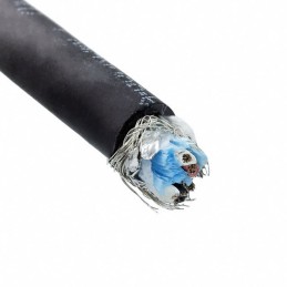 1 pcs : 25122 BK199 - MULTI-PAIR 4COND 22AWG BLK FEET