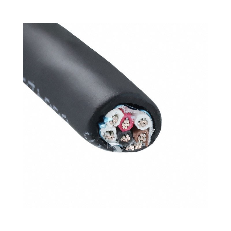 1 pcs : 25493 BK199 - MULTI-PAIR 6COND 24AWG BLK FEET