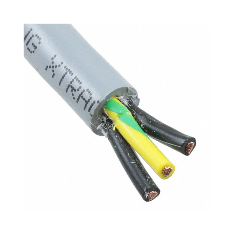 1 pcs : 65803 SL011 - CABLE 3COND 18AWG SLATE FEET