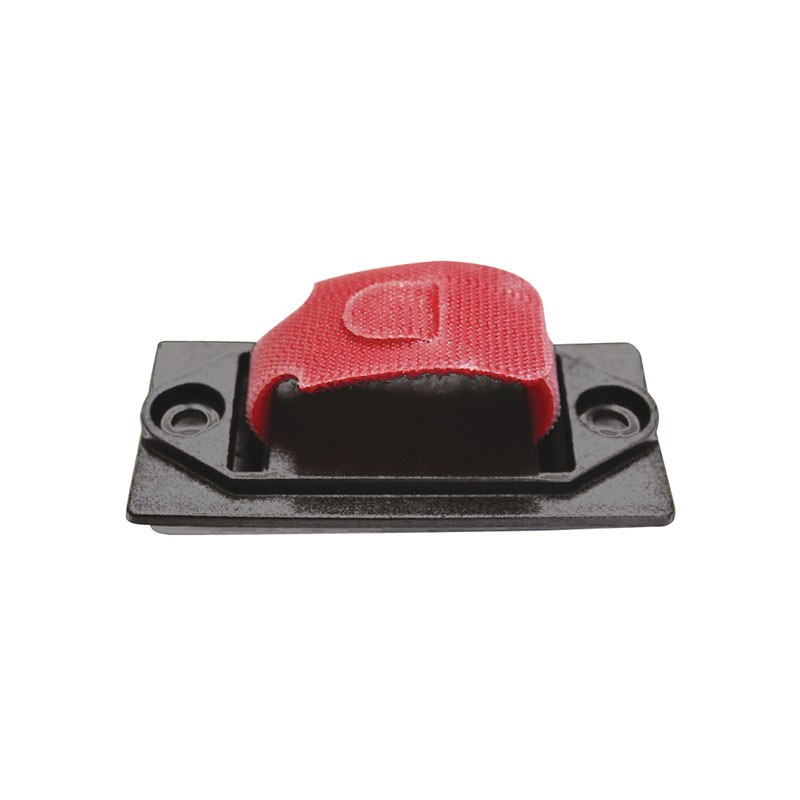 1 pcs : FTH-RKW-2A - CABLE TIE HLDR DUAL ADH BLACK