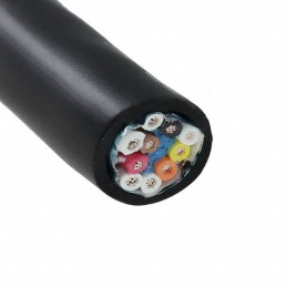 1 pcs : 45485 BK199 - MULTI-PAIR 10COND 22AWG BLK FEET