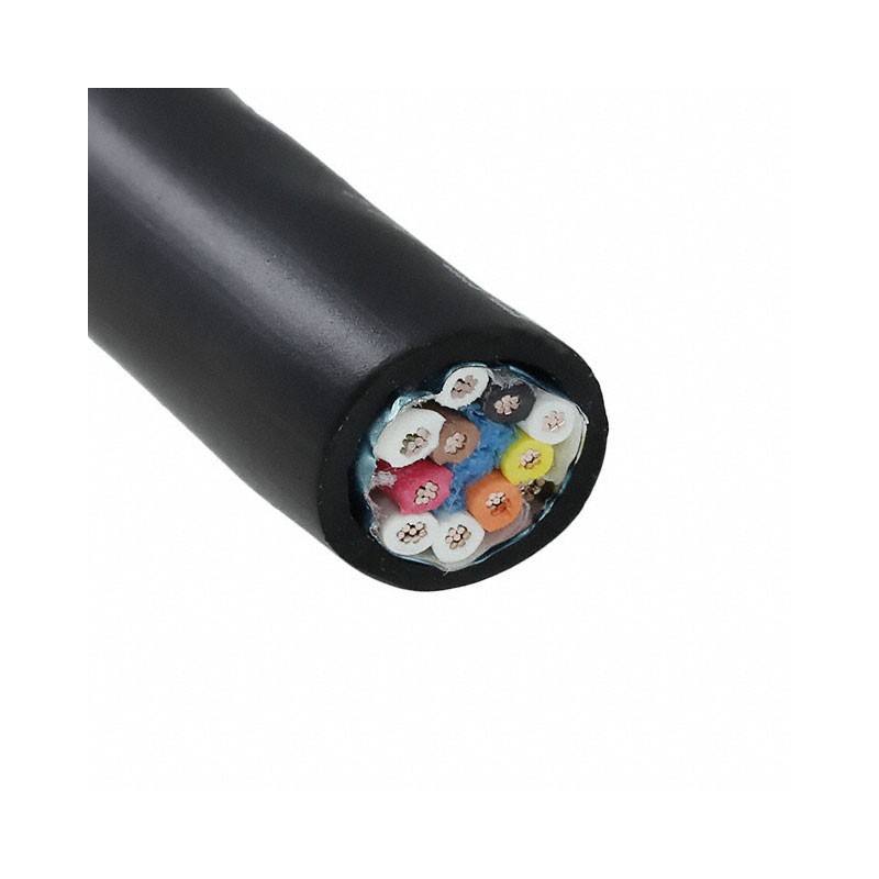 1 pcs : 45485 BK199 - MULTI-PAIR 10COND 22AWG BLK FEET