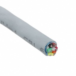 1 pcs : 5196C SL212 - CABLE 6CON 22AWG SLATE SHLD FEET