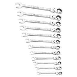 1 pcs - Expert by Facom 12-Piece Spanner Set, 8 - 19 mm
